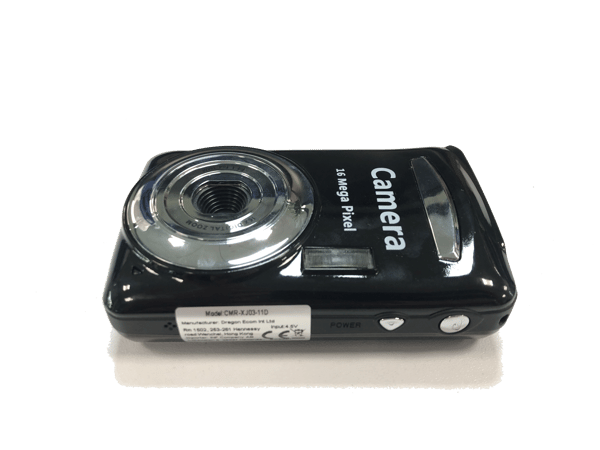 Kompakt 16x optisk zoomkamera med 16MP sensor og 2,4" LCD Black Black