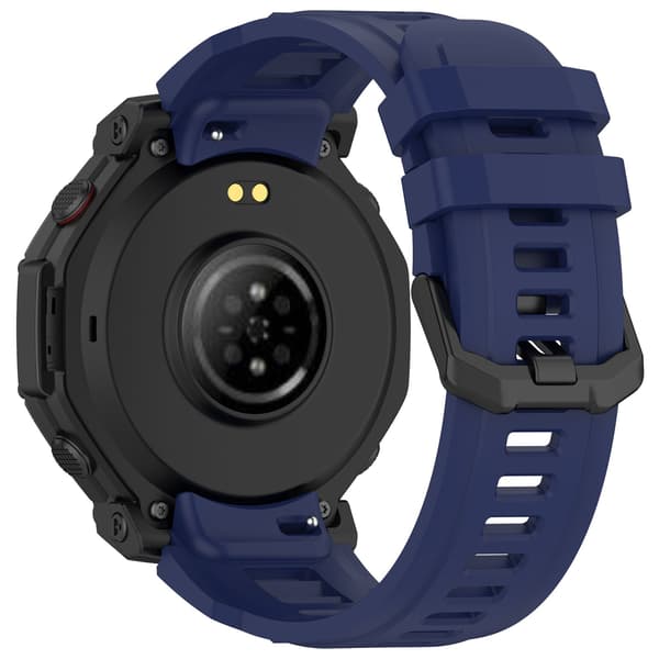Silikone Urrem Kompatibel med Amazfit T-Rex 3 Pro - Fås i Flere Farver Blue Blue