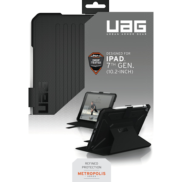 iPad 10.2" 7/8/9 gen. Metropolis, black
