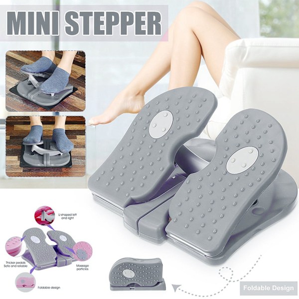 Kompakt mini-stepper til hjemmefitness