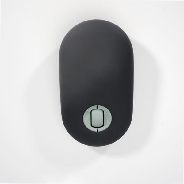 Beskyttende silikone museetui til Logitech Pebble Mouse Sort