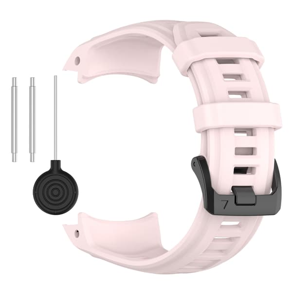 Garmin Instinct 3 (45mm) Silikon Ersättningsarmband - Rosa