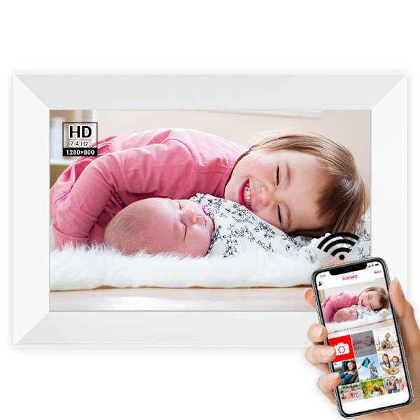 Smart Digital Fotoram 32G Vit 10 tum