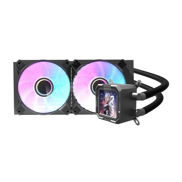 Darkflash DV240S CPU vandkøler (sort)