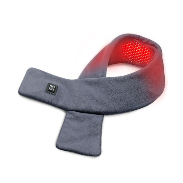 Lämmitetty huivi - USB-virtalämmitin Grey Grey
