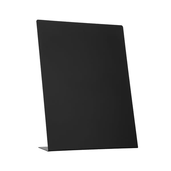 L-formet metal memo display board - skrivebordsmeddelelsestavle og opslagstavle