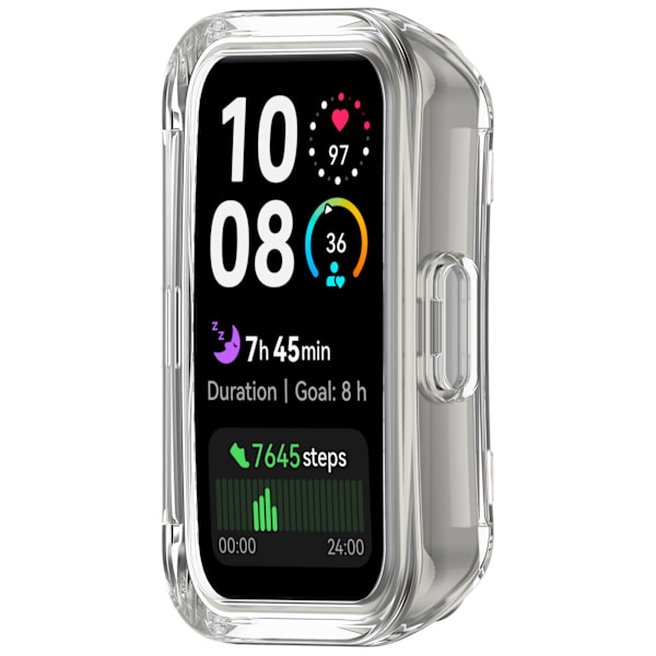 Skyddande PC-fodral för Huawei Band 10/9/8 Transparent