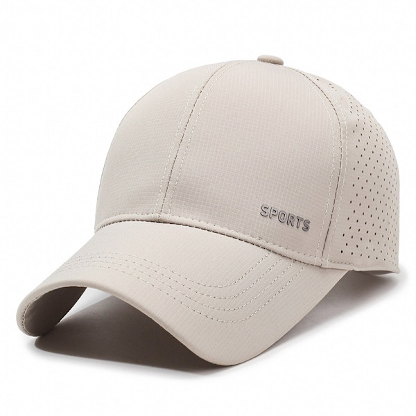 Kasket - Åndbar & Justerbar Solhat Beige
