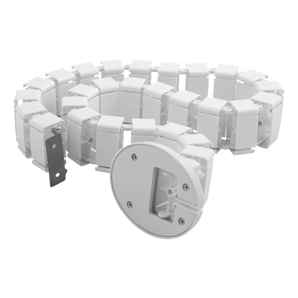 Office, Spine Cable Organizer & Hider, white