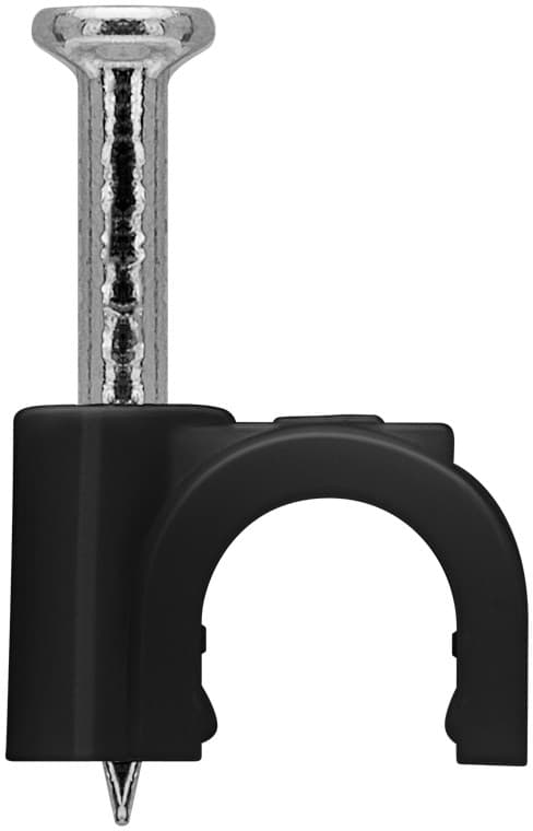 Kabelklämma 5 mm, svart