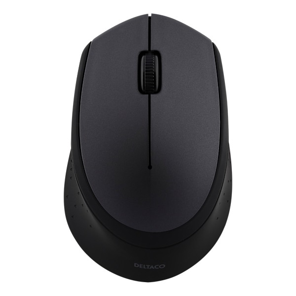Wireless optical mouse 2.4GHz, 3 buttons with a scroll, grey