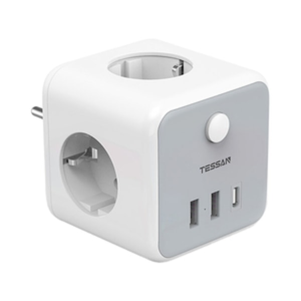 Tessan Vägguttag TS-301-DE-C