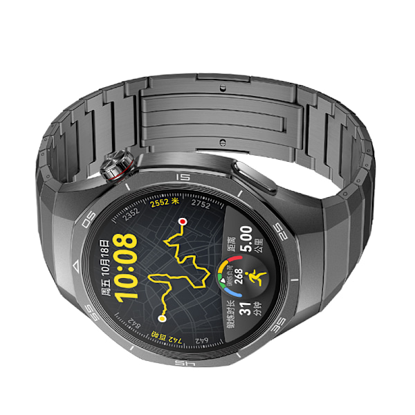 INF Titanium Klockarmband för Huawei GT5 Pro Grå
