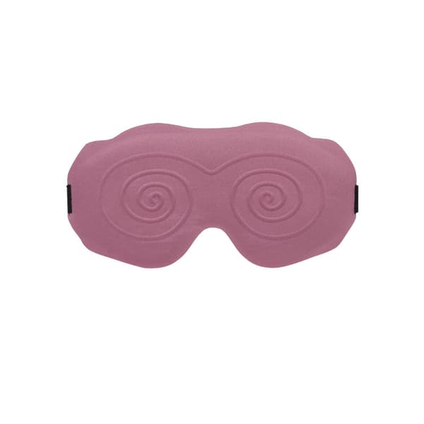 3D-konturerad sömnmask - Ultimat ljusblockering Pink Pink