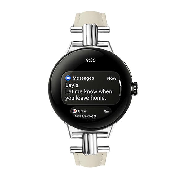 Rem i ægte læder til Google Pixel Watch 3 Beige 41 mm Beige 41 mm