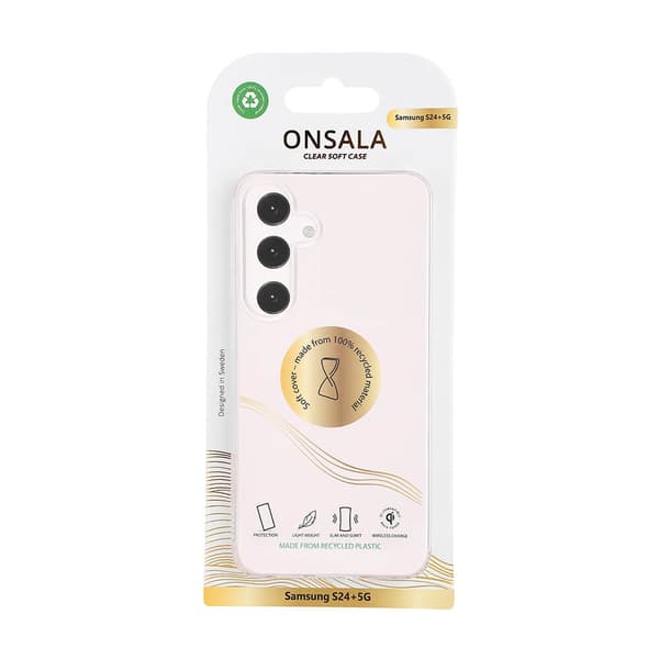 Mobilskal Återvunnen TPU Transparent - Samsung S24+ 5G