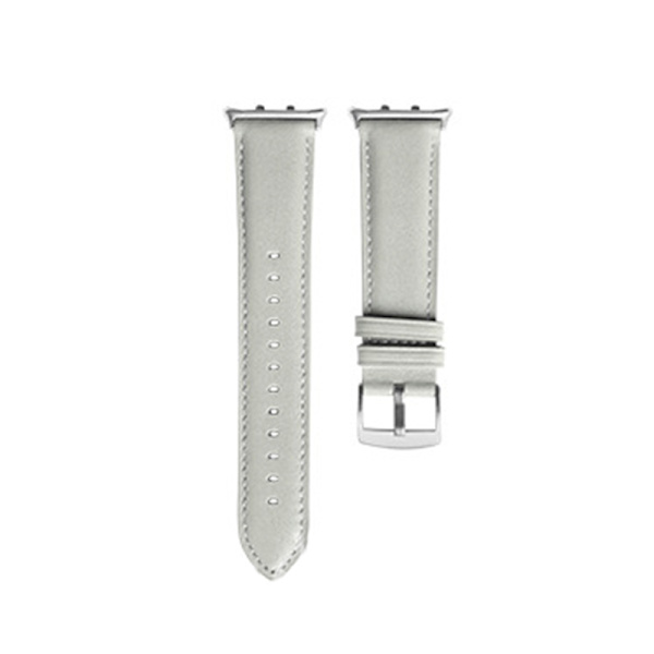 Armband i äkta läder för Honor Watch 5 Vit