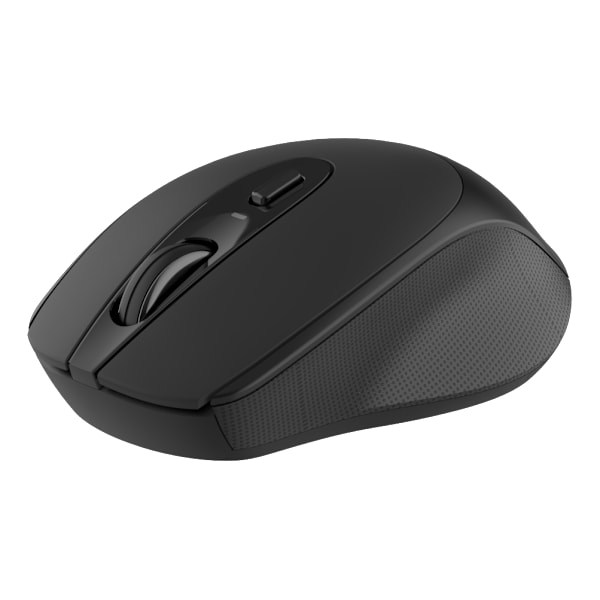 Wireless office silent mouse, USB receiver, rubber coated