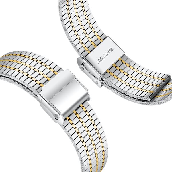 Urrem til Samsung Galaxy Watch Ultra - 47 mm sølv+guld