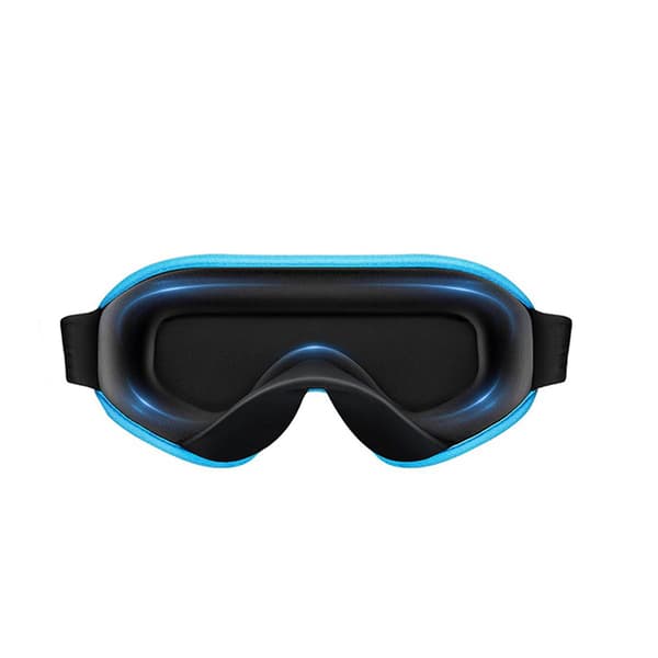 Blå 3D Konturformet Memory Foam Sovemaske - Lysblokerende & Komfortabel