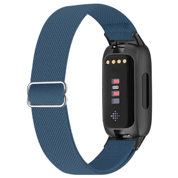 Fitbit Inspire 3 Armband i Elastiskt Nylon Marinblå