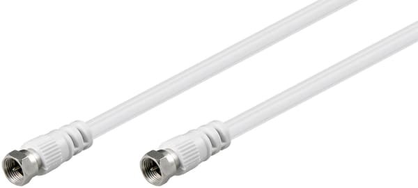 SAT-antennekabel (<70 dB), dobbeltskærmet