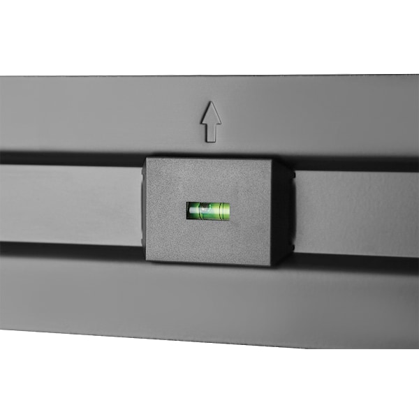 OFFICE Ultra-Slim Fixed Wall Mount, 37"-70", 35 kg, black