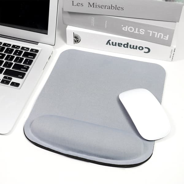 Ergonomisk musmatta med handledsstöd Grey Grey