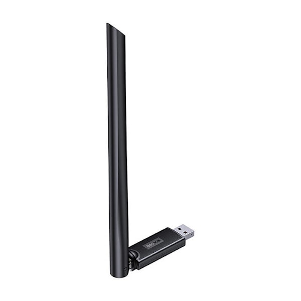 Adapter WiFi med antenne Baseus FastJoy 650Mbps (czarny)