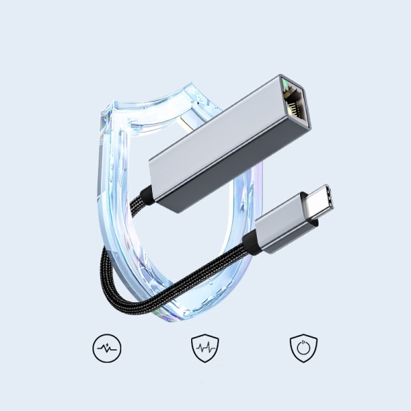 USB C till Ethernet Adapter Gigabit