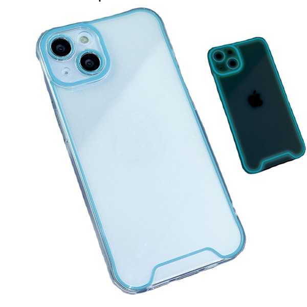 Lysende telefonetui iPhone 14 Blå