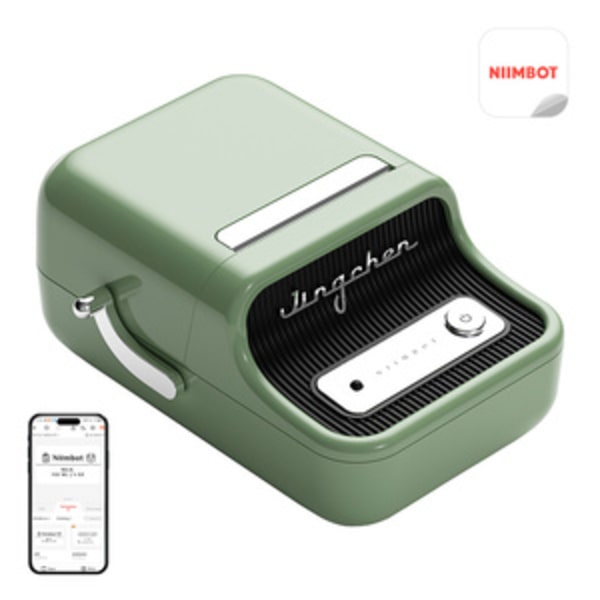 Niimbot B21 Pro bærbar etiketprinter (grøn)