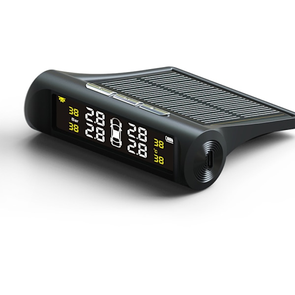 Solardrivet TPMS däcktrycksövervakningssystem