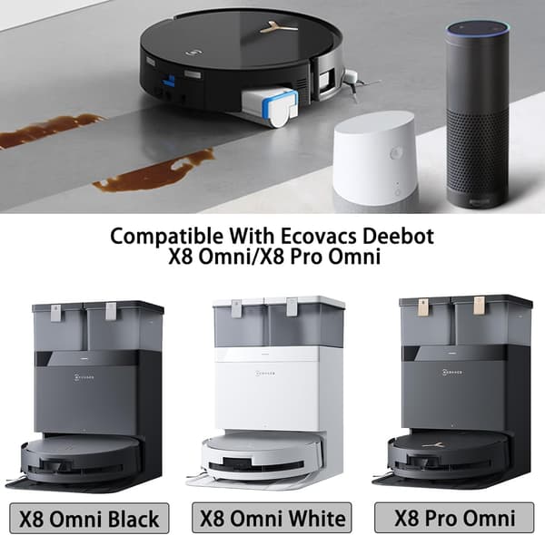 Tillbehörskit för Ecovacs Deebot X8 Omni/Pro