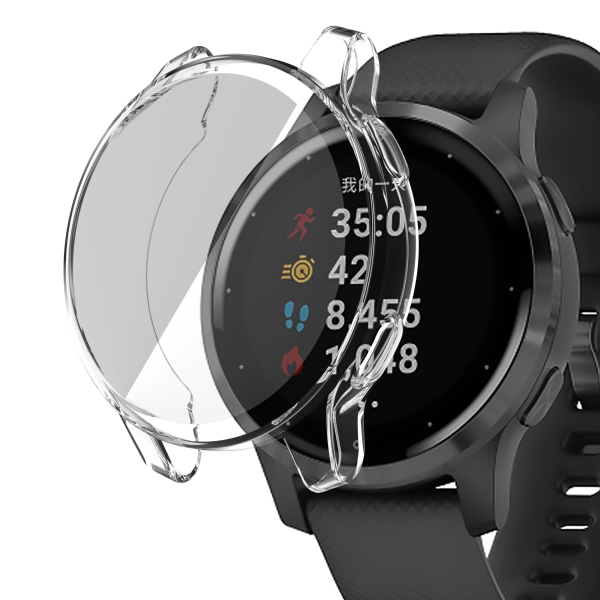 Kellon kotelo / kuori Garmin Vivoactive 4S 40 mm Transparent -kellolle