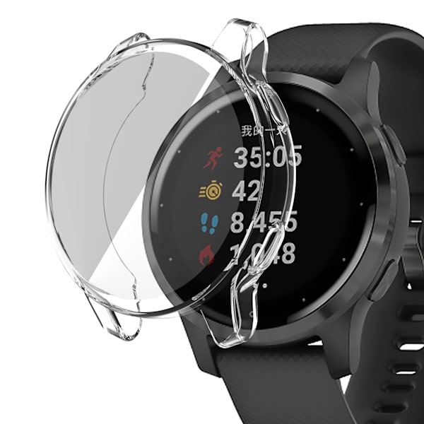 Klockfodral / skal för Garmin Vivoactive 4S 40 mm Transparent