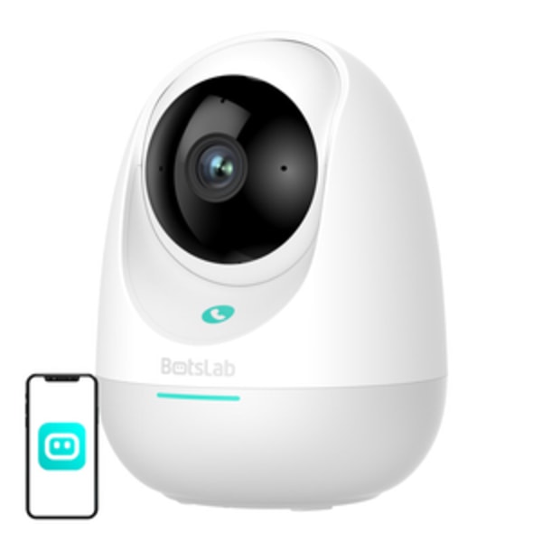 360° inomhus WiFi-kamera Botslab 2E Pro C213 3MP