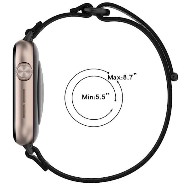 Smart & Bekvem Nylonrem til Honor Watch 5