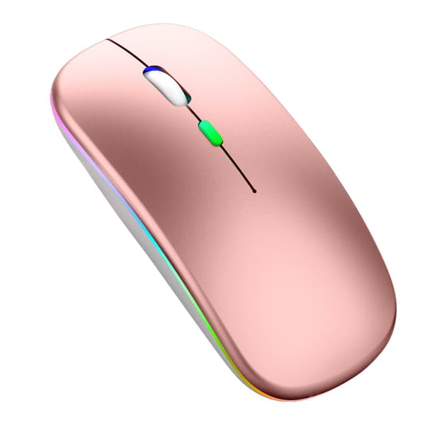 2.4G + Bluetooth 5.8G -kaksoistilahiiri - Vaaleanpunainen
