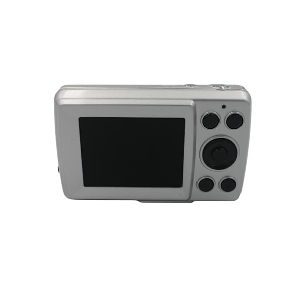 1080P, 16 MP kompakt digitalkamera med 2,4-tommer skærm - 32 GB Sølv