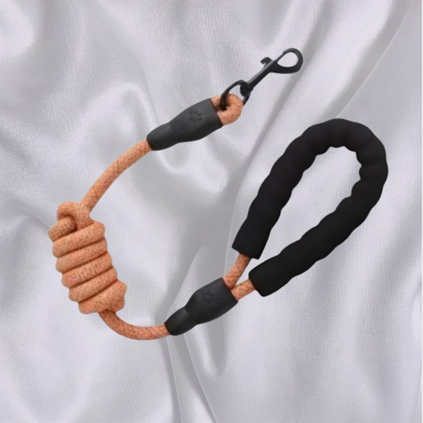 Reflekterende nylon hundesnor Gul