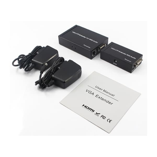 VGA til Ethernet Extender 300m - Høj Definition Stabil Transmission til Ingeniørprojekter