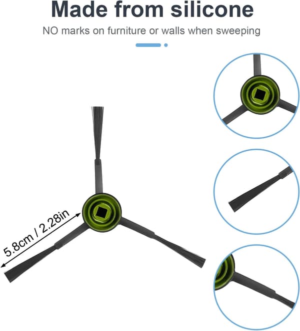 Ecovacs Deebot -varaharjat - 10 kpl