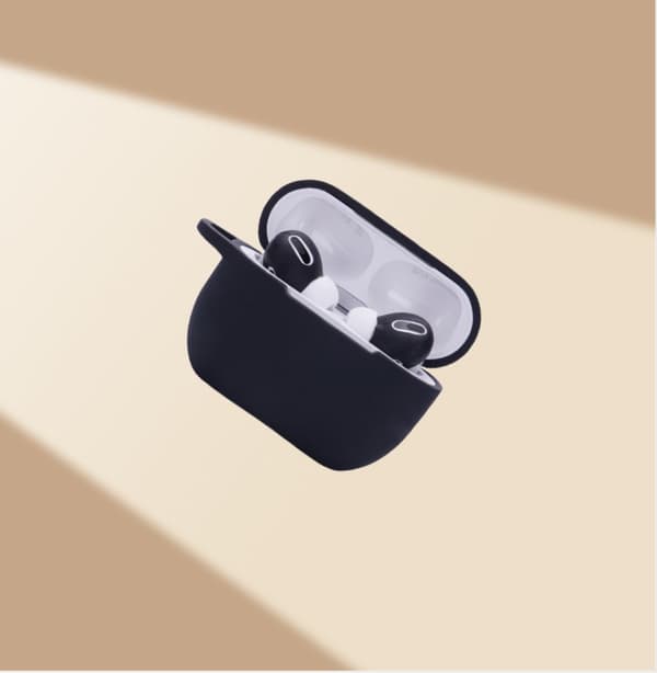 Skyddskit för AirPods Pro trådlösa Bluetooth-hörlurar Black Black