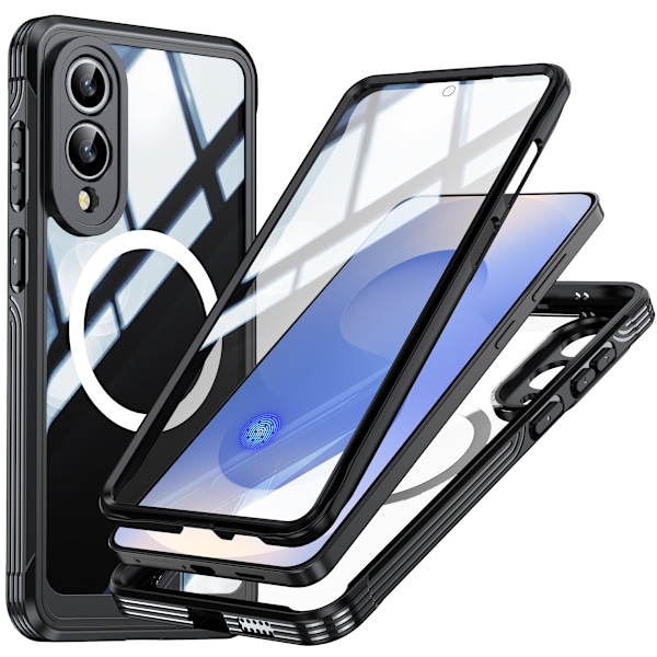 Stødsikkert cover til Samsung Galaxy S25 Edge Sort