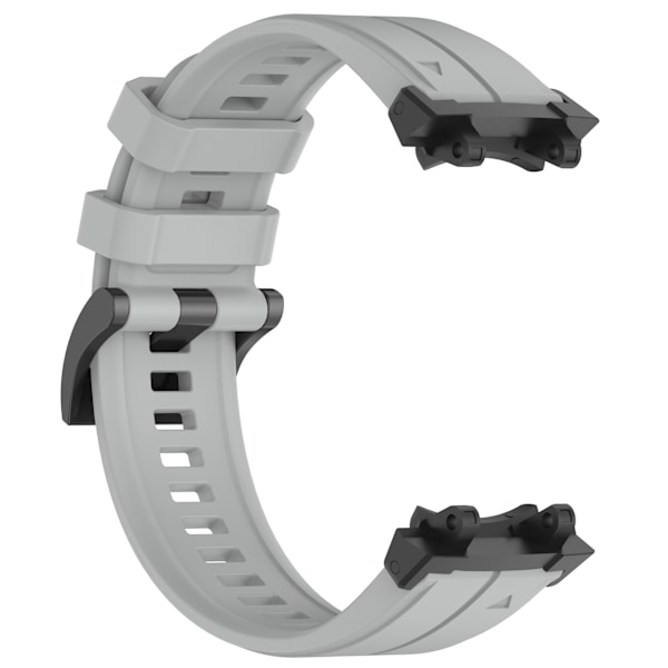 Silikonarmband med tjockare spänne för Amazfit T-Rex 2/3 - Grå