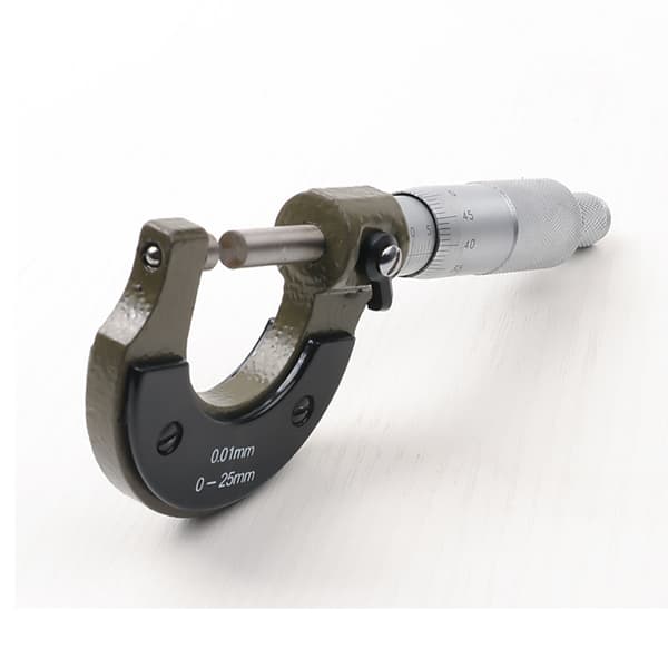 Højpræcisions udvendig mikrometer 0-25 mm