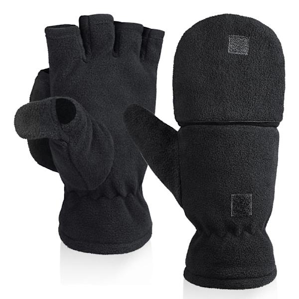 Sormettomat polar fleecekäsineet / talvi lapaset 2-in-1 XL