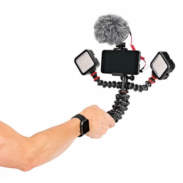 Stativkit Smartphone GorillaPod Mobile Rig Svart/Grå