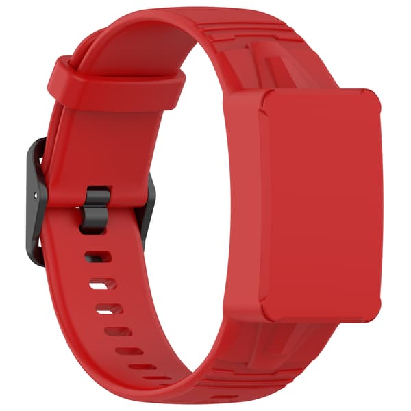 Rød silikone rem til WHOOP 4.0 fitness tracker